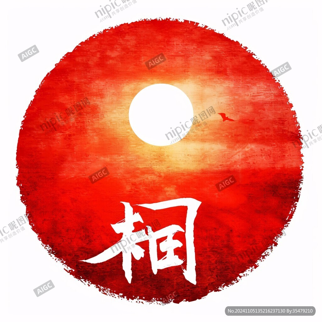 互助圆形字