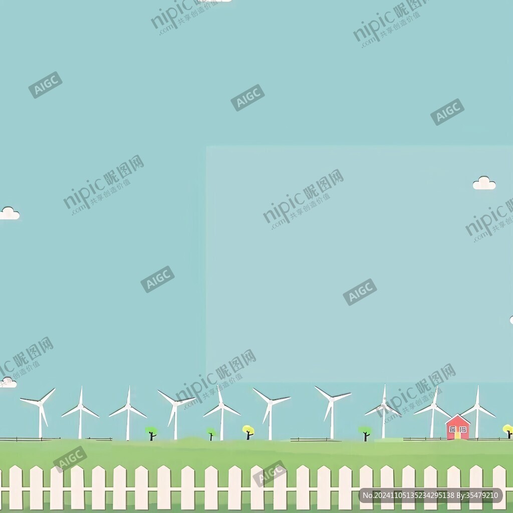 简约新能源背景
