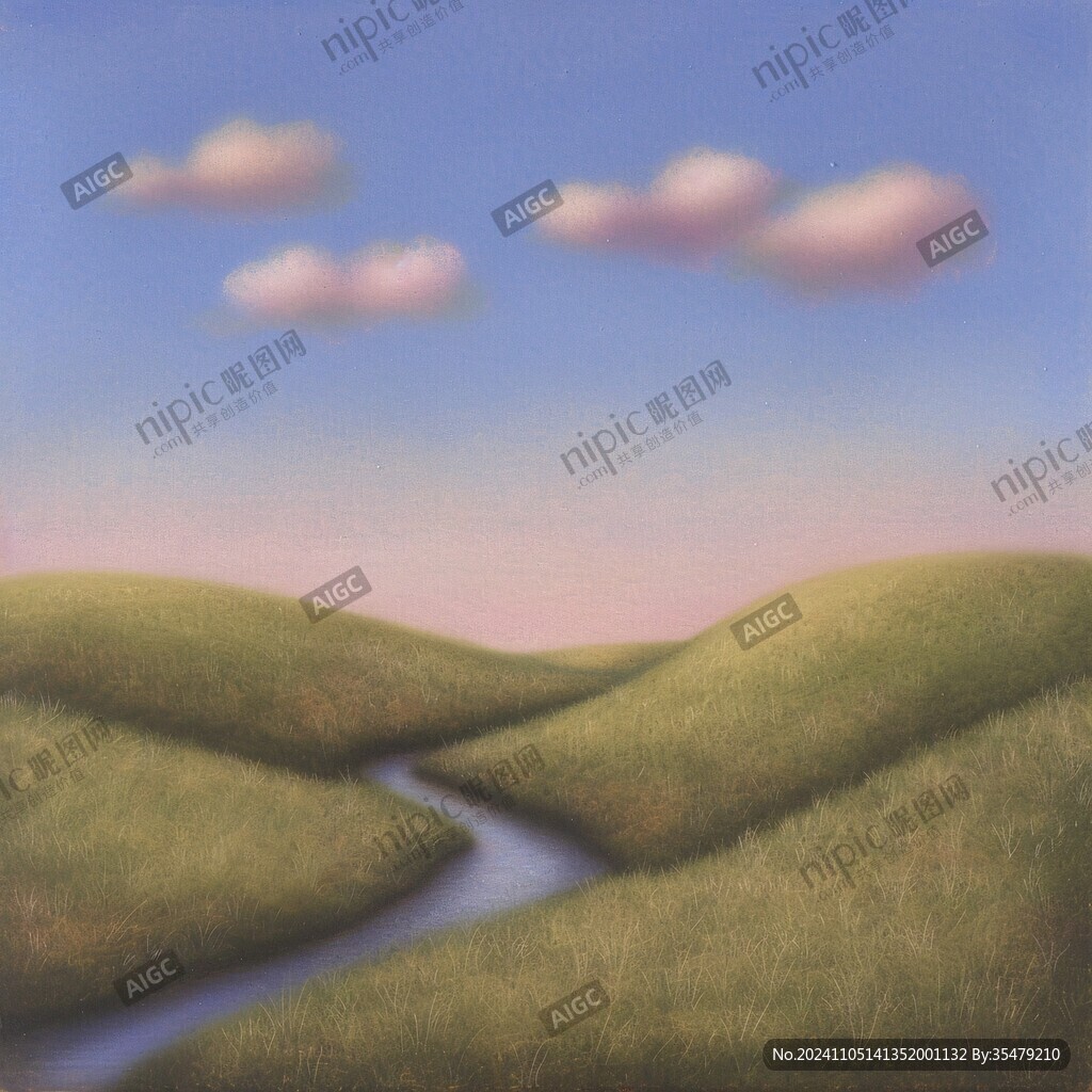 草地原画