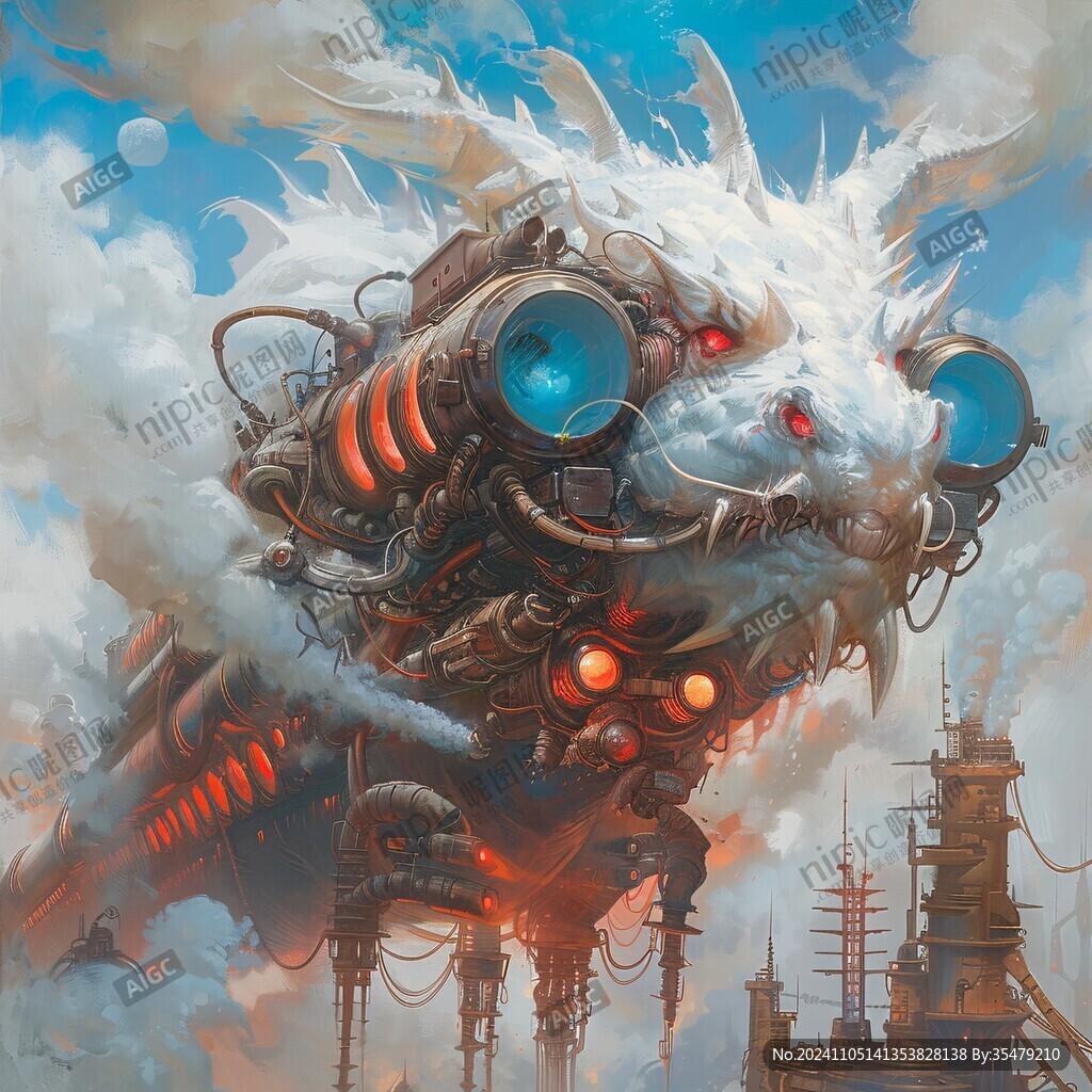 科幻题材插画