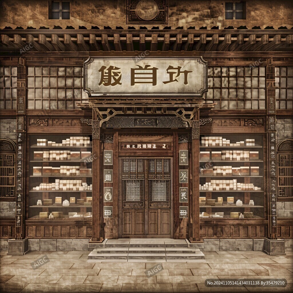 中式药铺