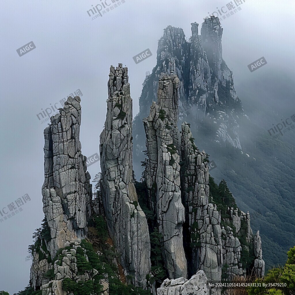 白石山喀斯特地貌
