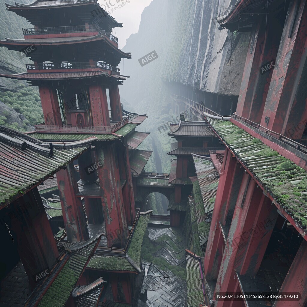 雾中武当