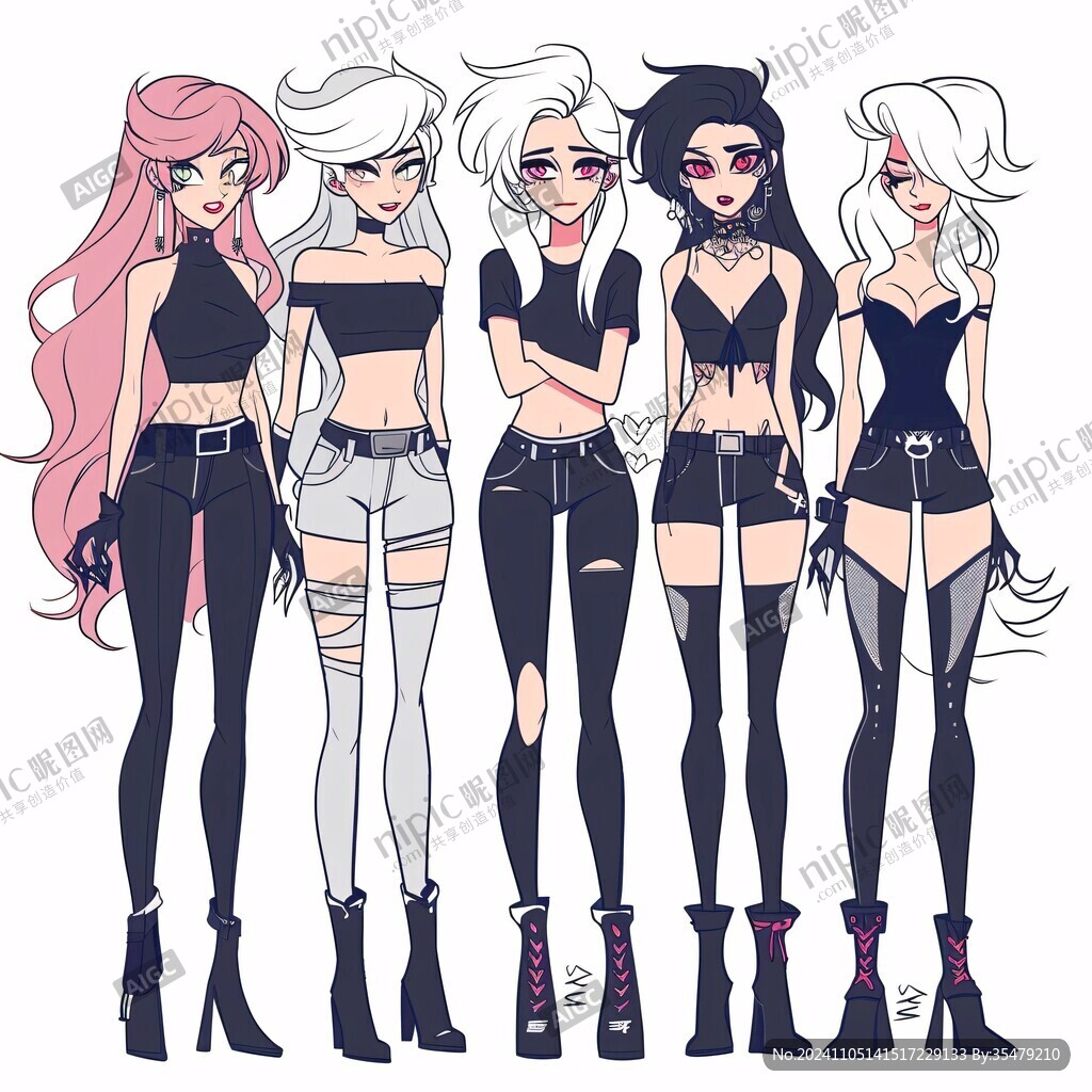 卡通动漫女孩