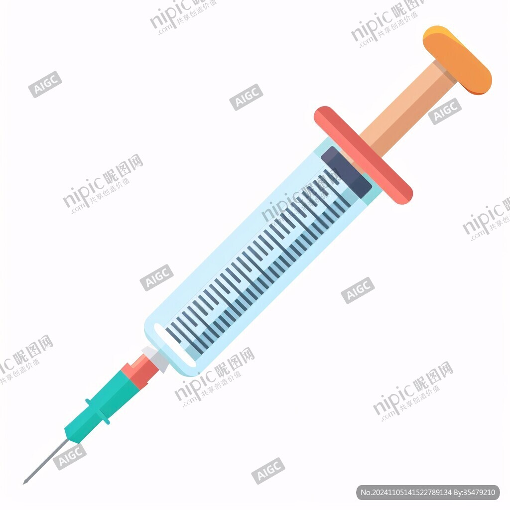 注射器插画