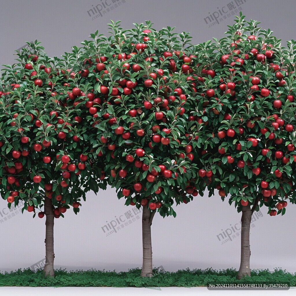 3d苹果树
