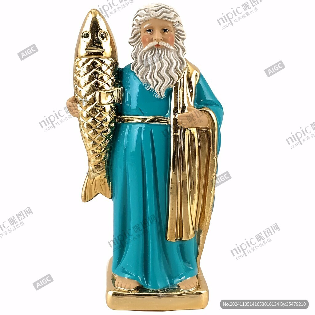 渔翁得利工艺品