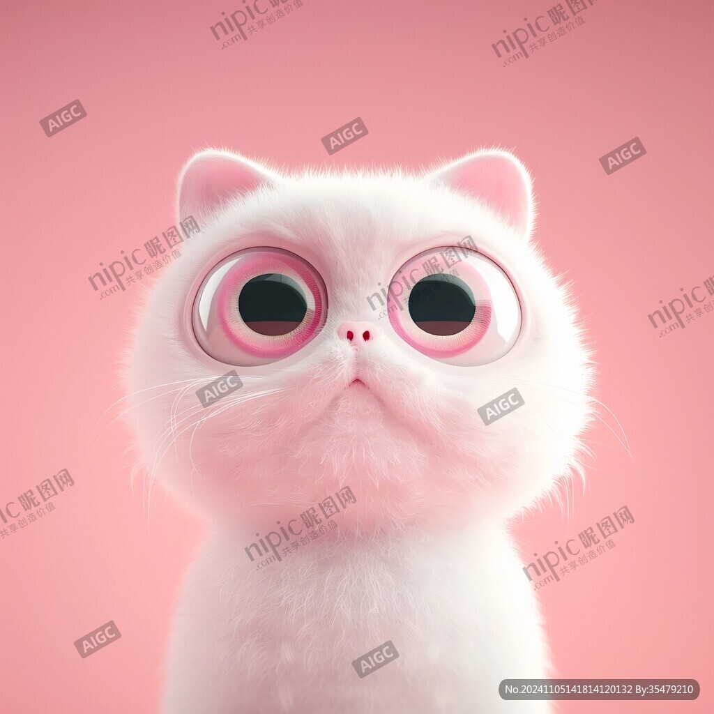 3d卡通猫咪