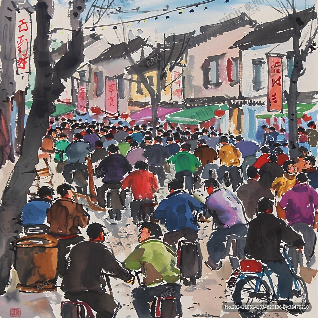 街坊风情画
