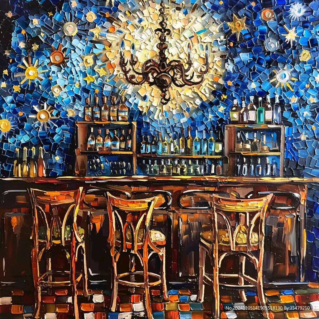 餐厅酒吧艺术画