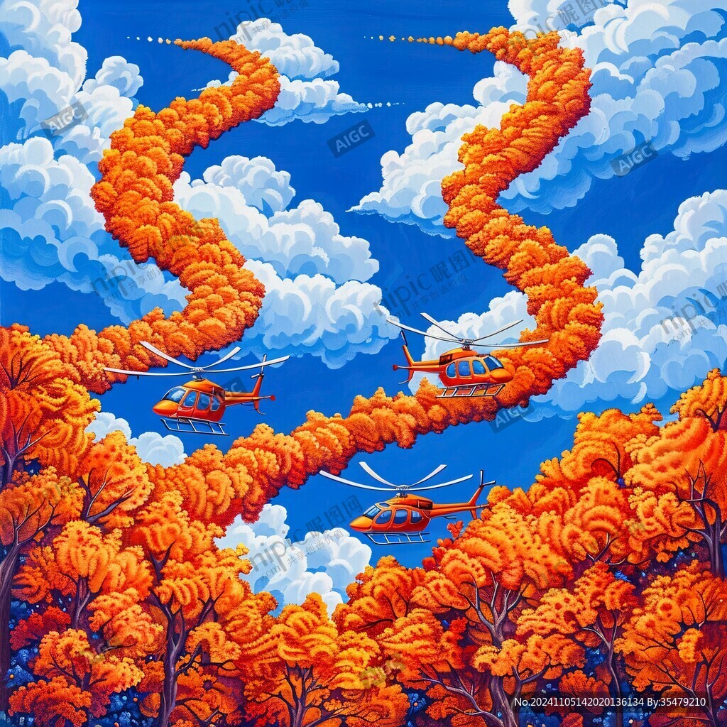 冒险立体画