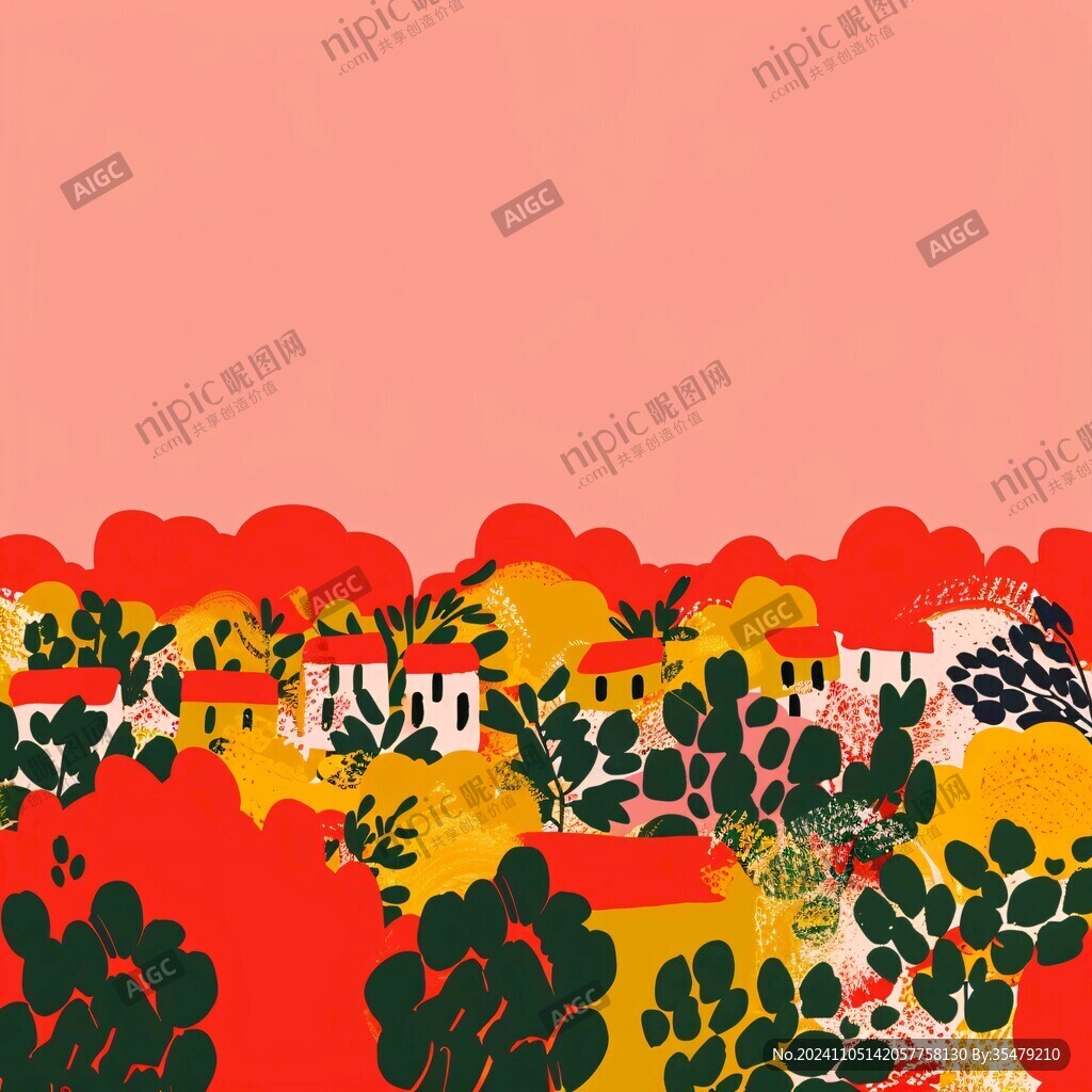 插画桑葚园