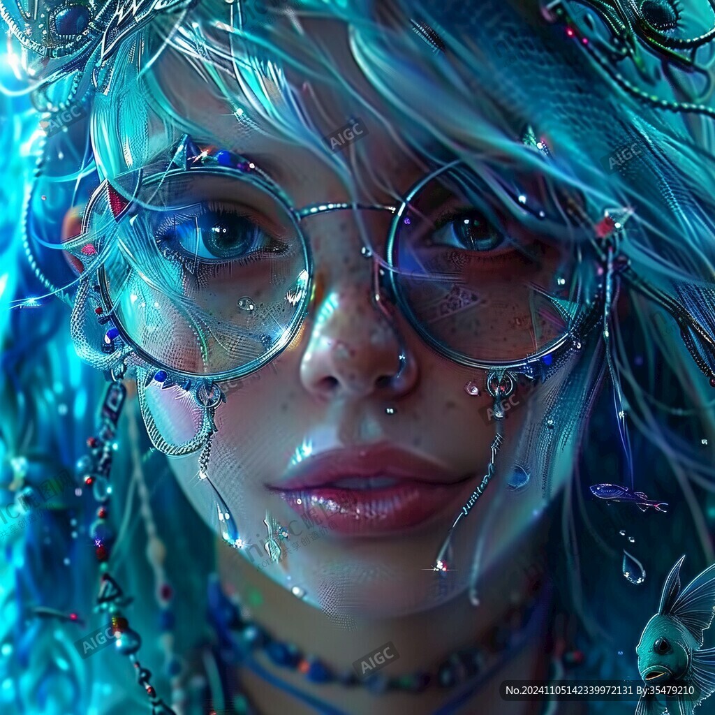 写实人物插画