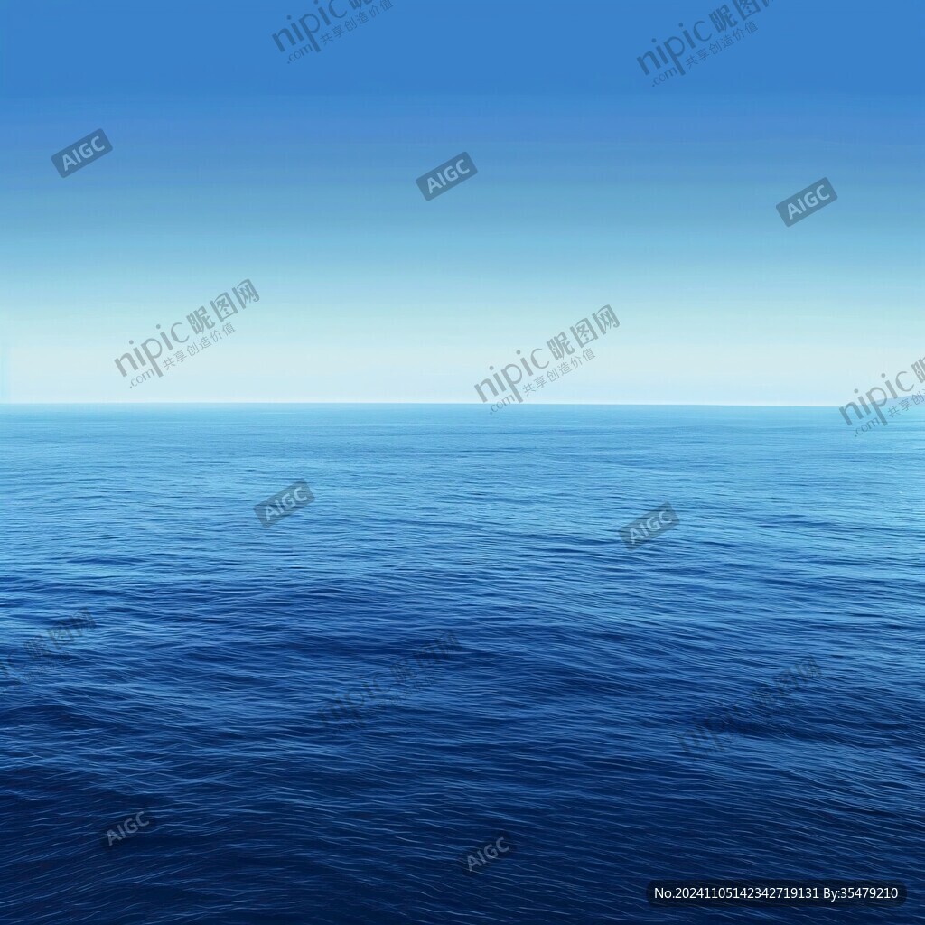 海蓝色电脑桌面