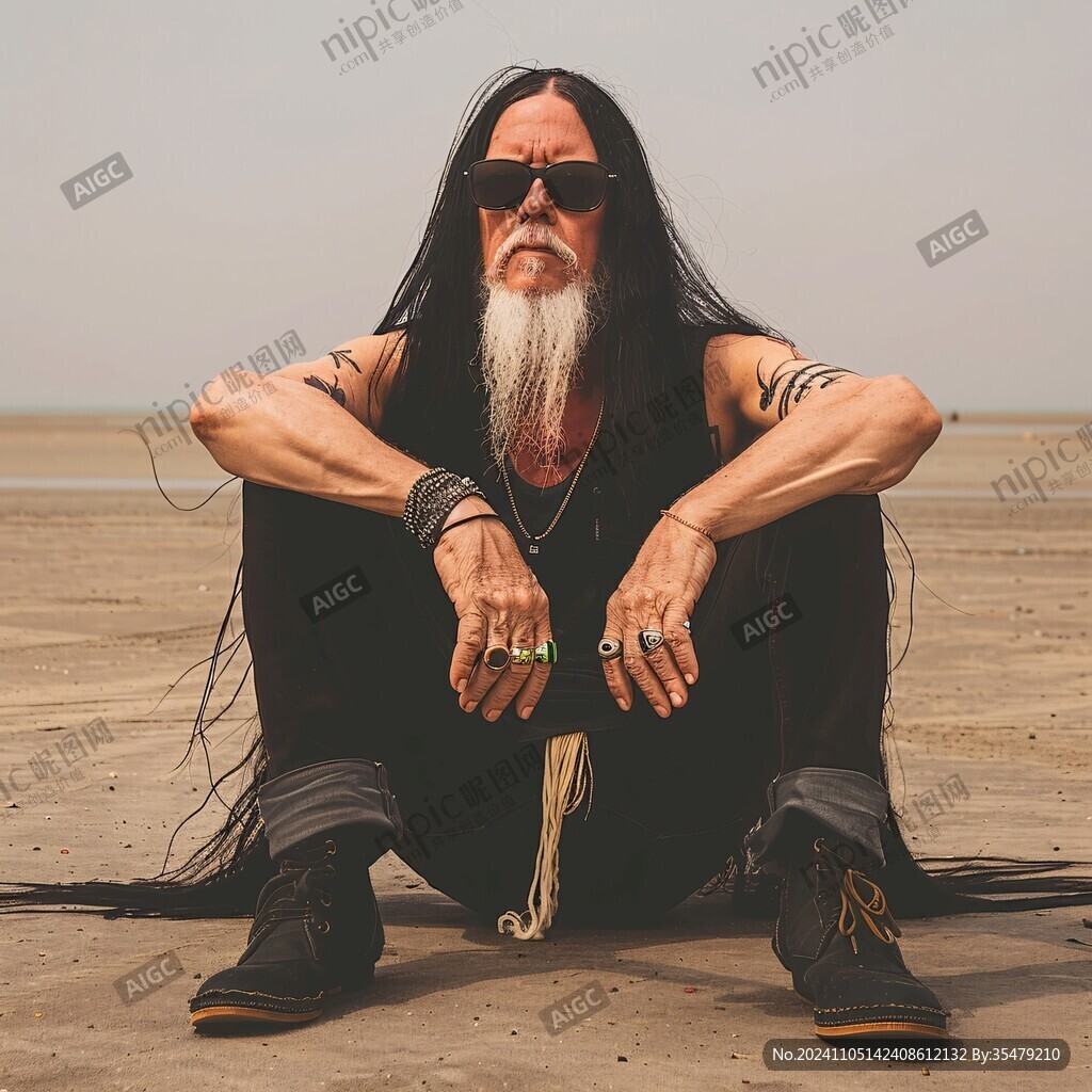 长发成男