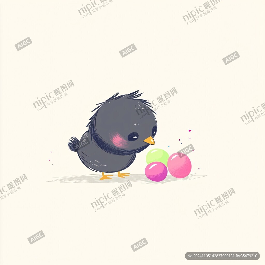 原创卡通小鸟