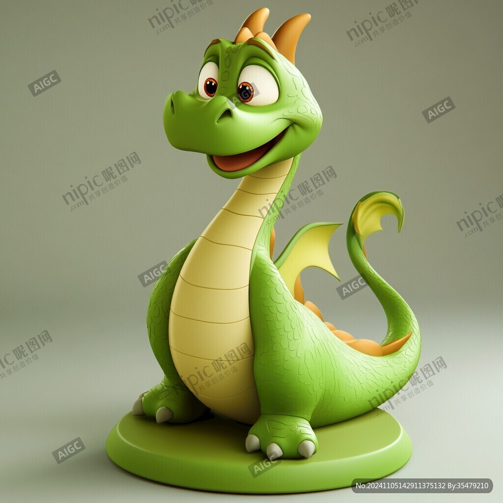 q版龙卡通龙造型