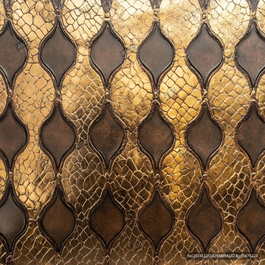 金色玻璃纹理