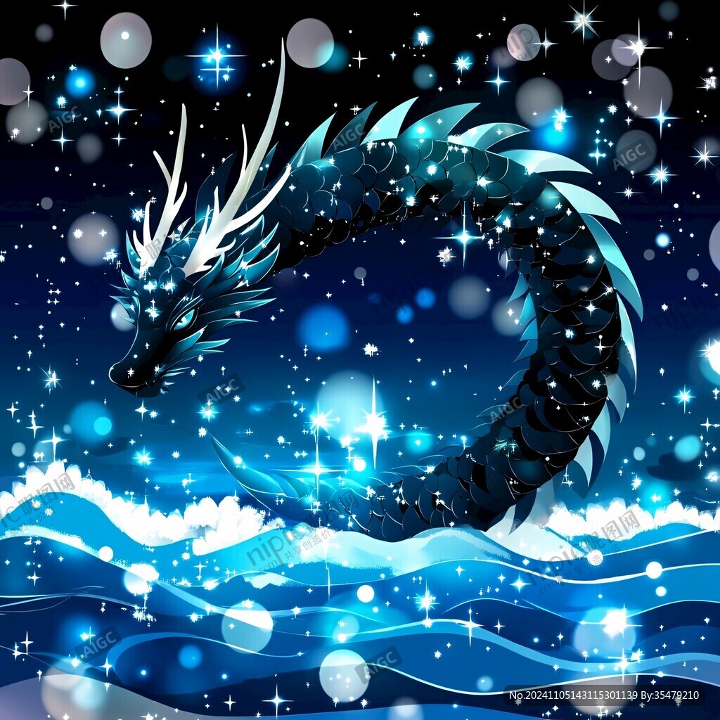 水上的龙