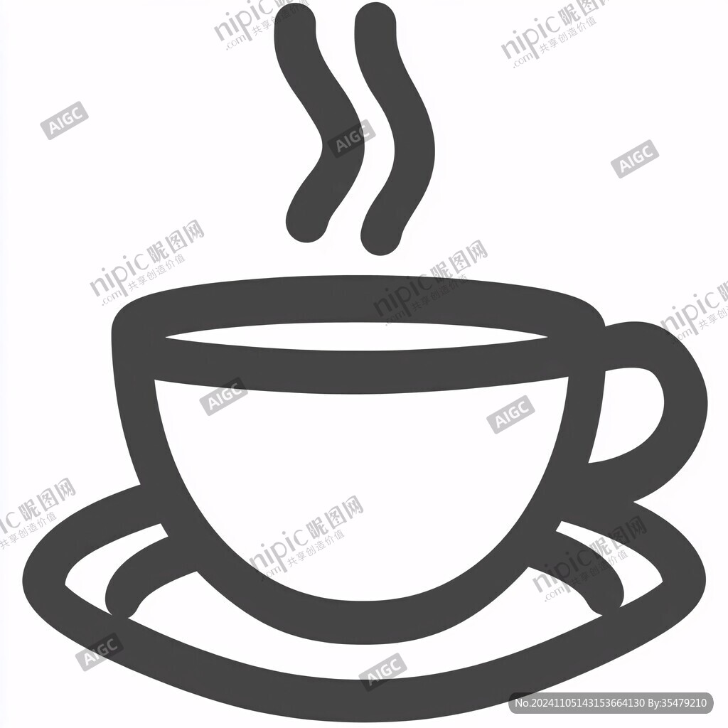 咖啡杯茶杯logo