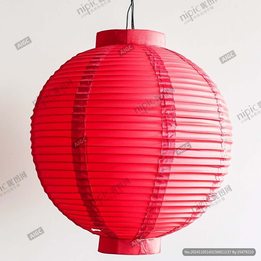 红灯笼纸灯笼灯光照明
