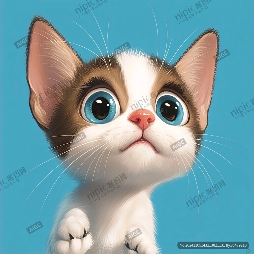3d卡通猫咪