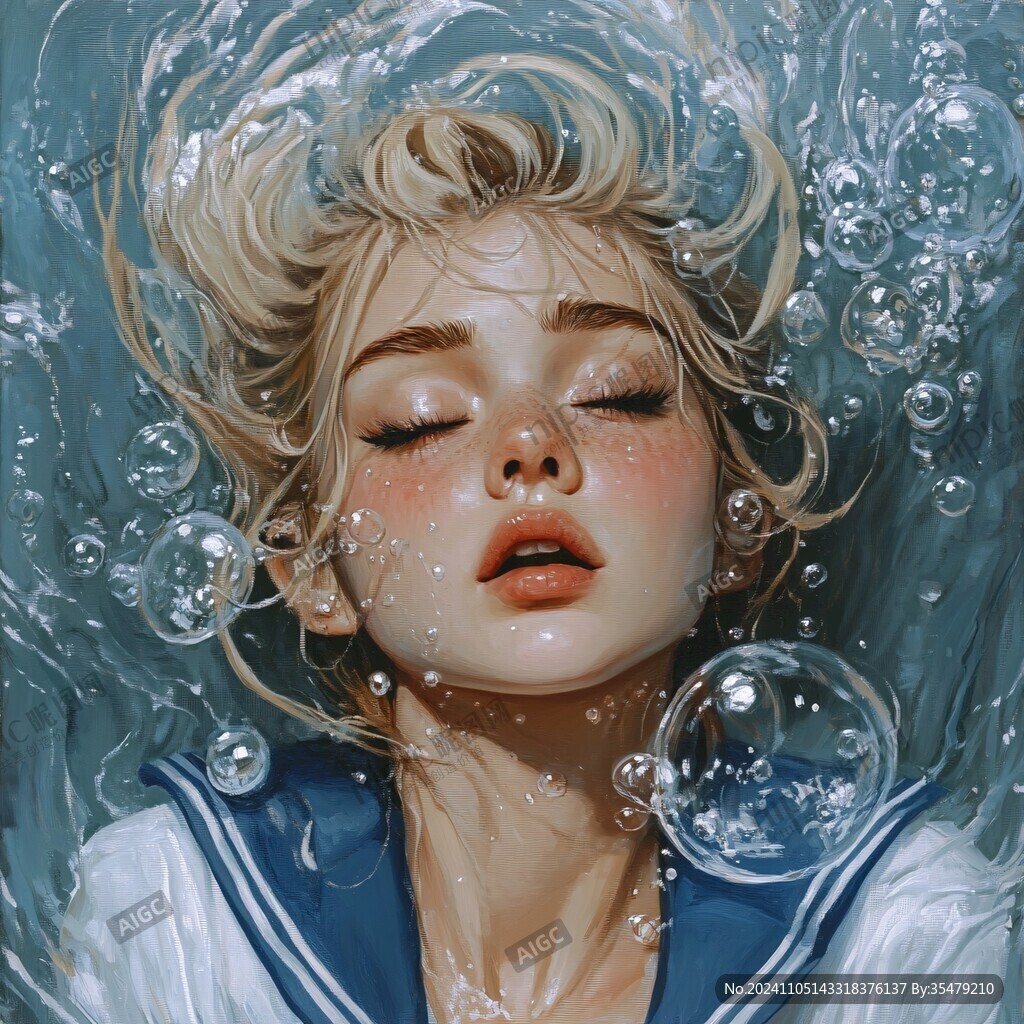 厚涂少女