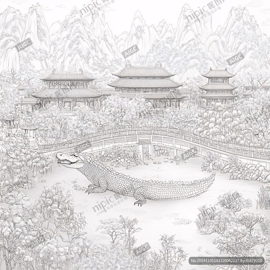 十三陵插画