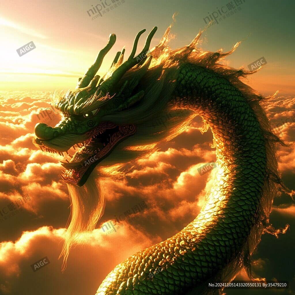 高清唯美双龙戏珠