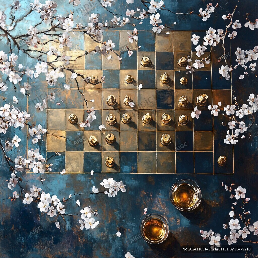 背景对弈