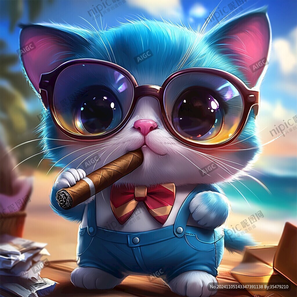开心的猫博士