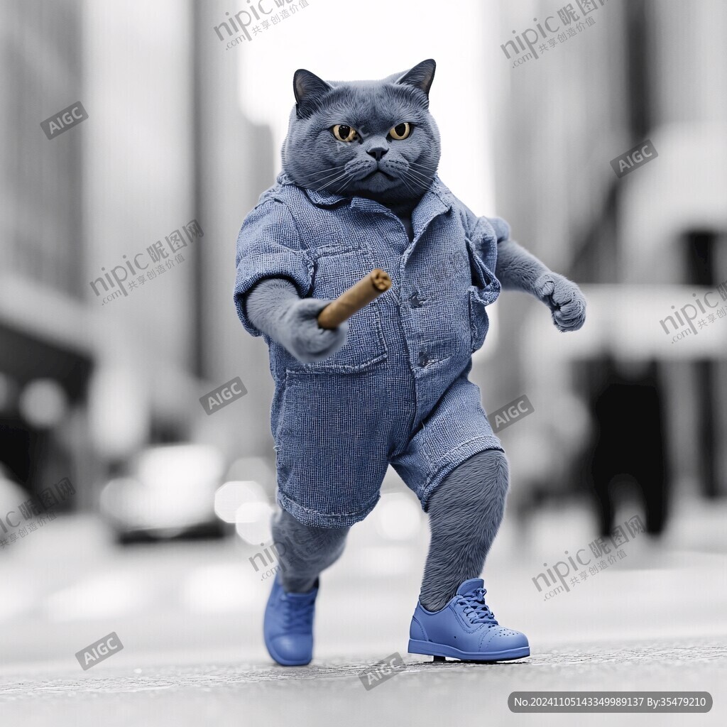 猫大人雕塑
