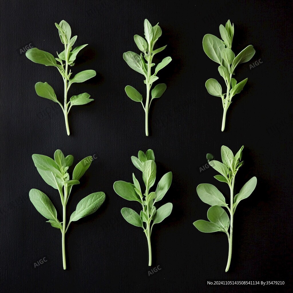 绿植俯视图