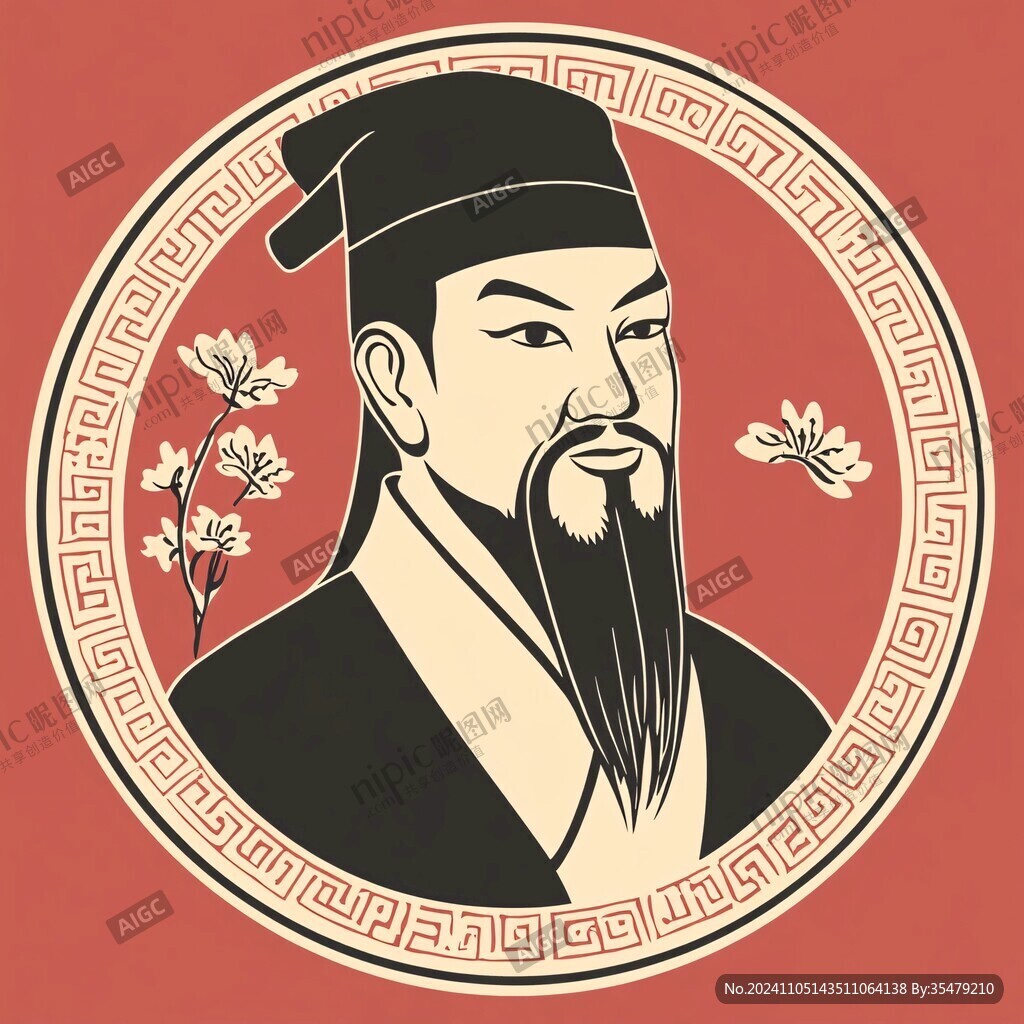朱熹头像