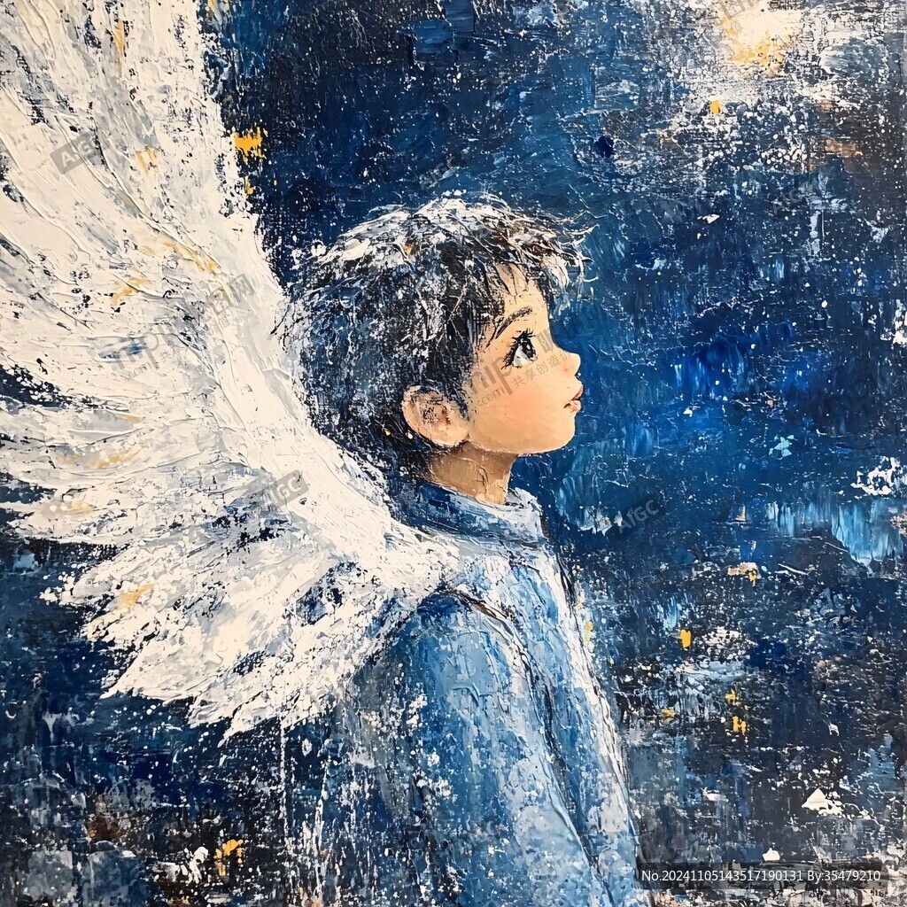 小天使系列插画
