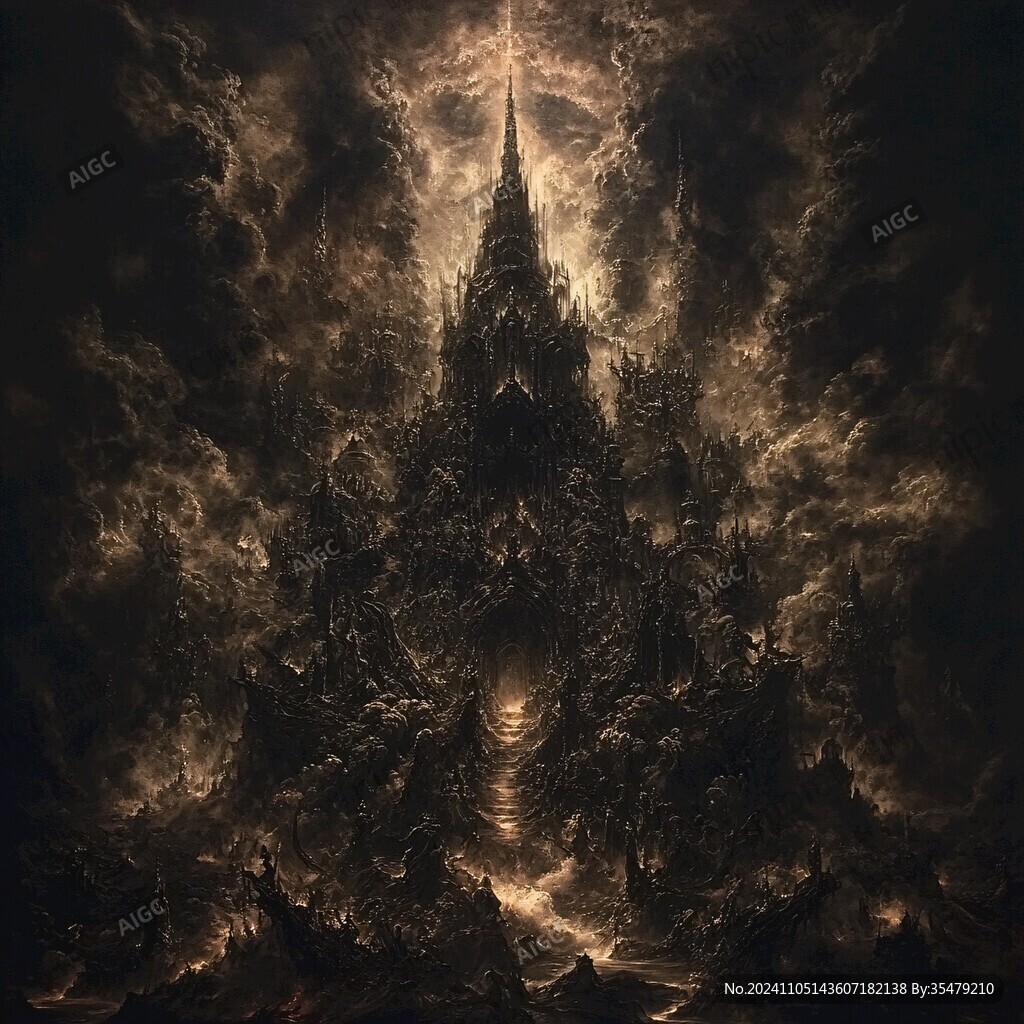 火焰冰霜奇幻景象
