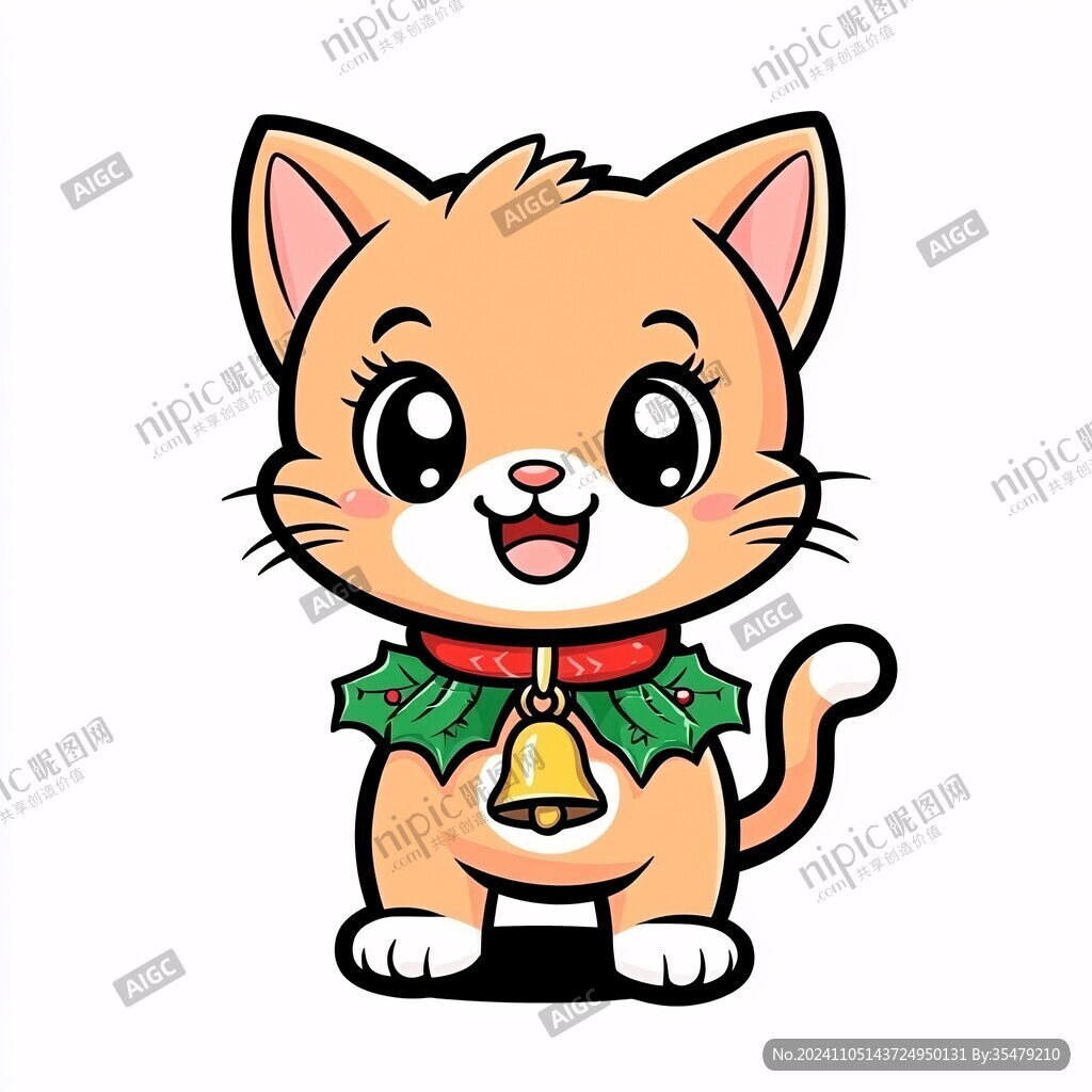 卡通小猫形象设计