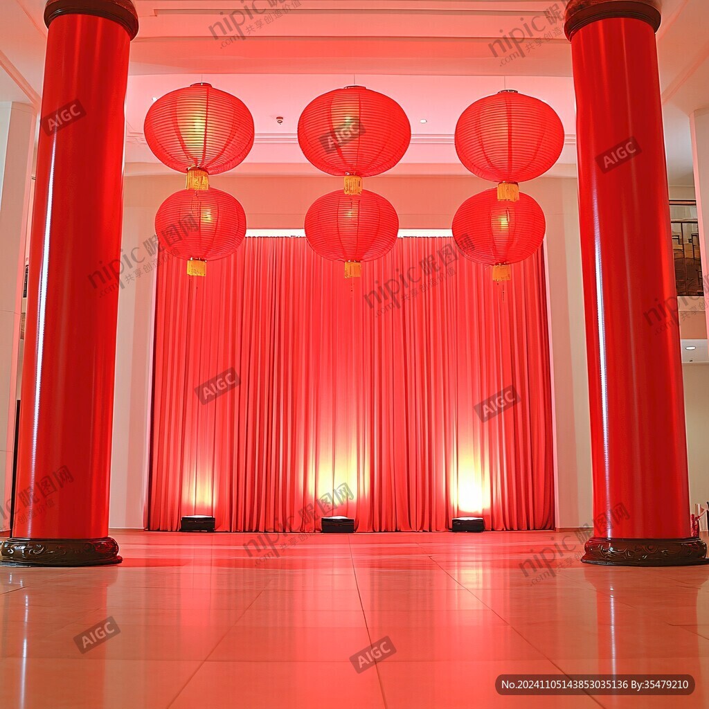 喜庆展厅装饰