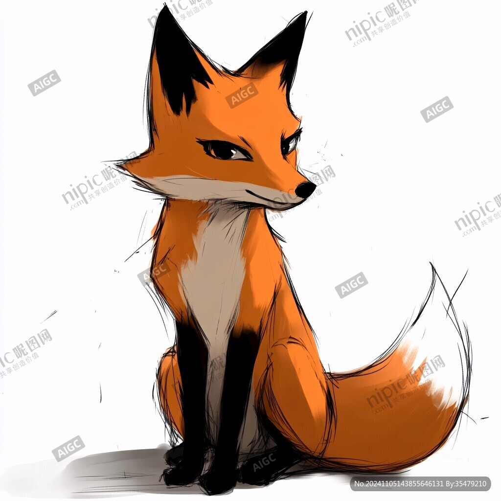 小狐狸临摹