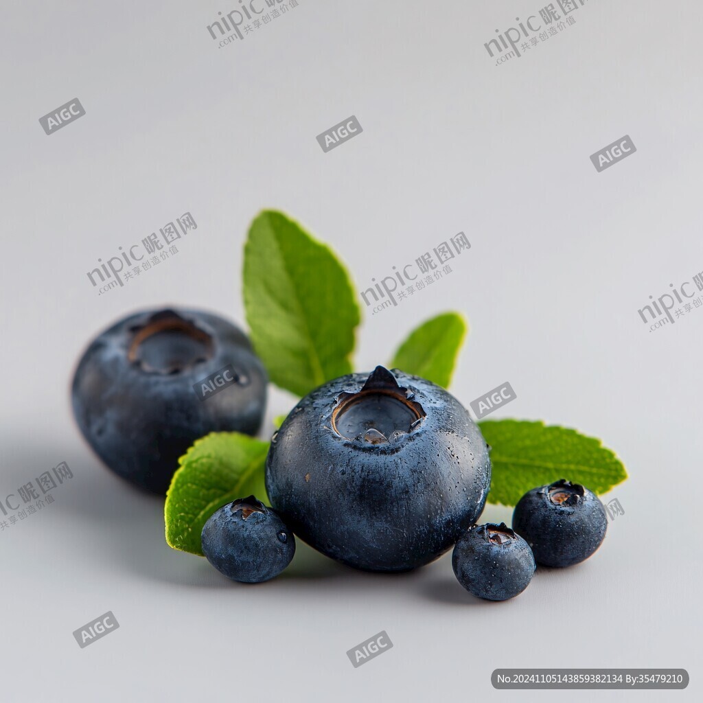 蓝莓果棚拍