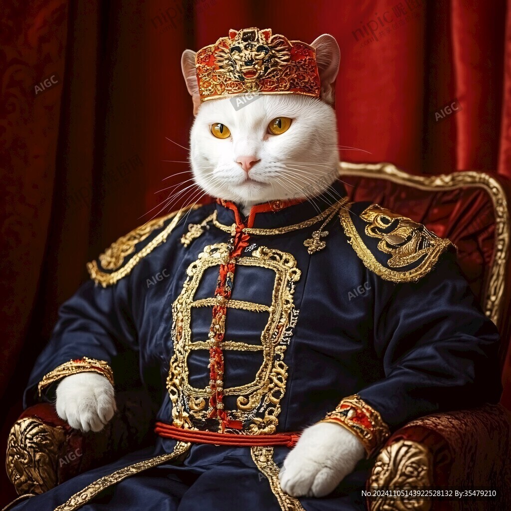 宠物猫服装效果图
