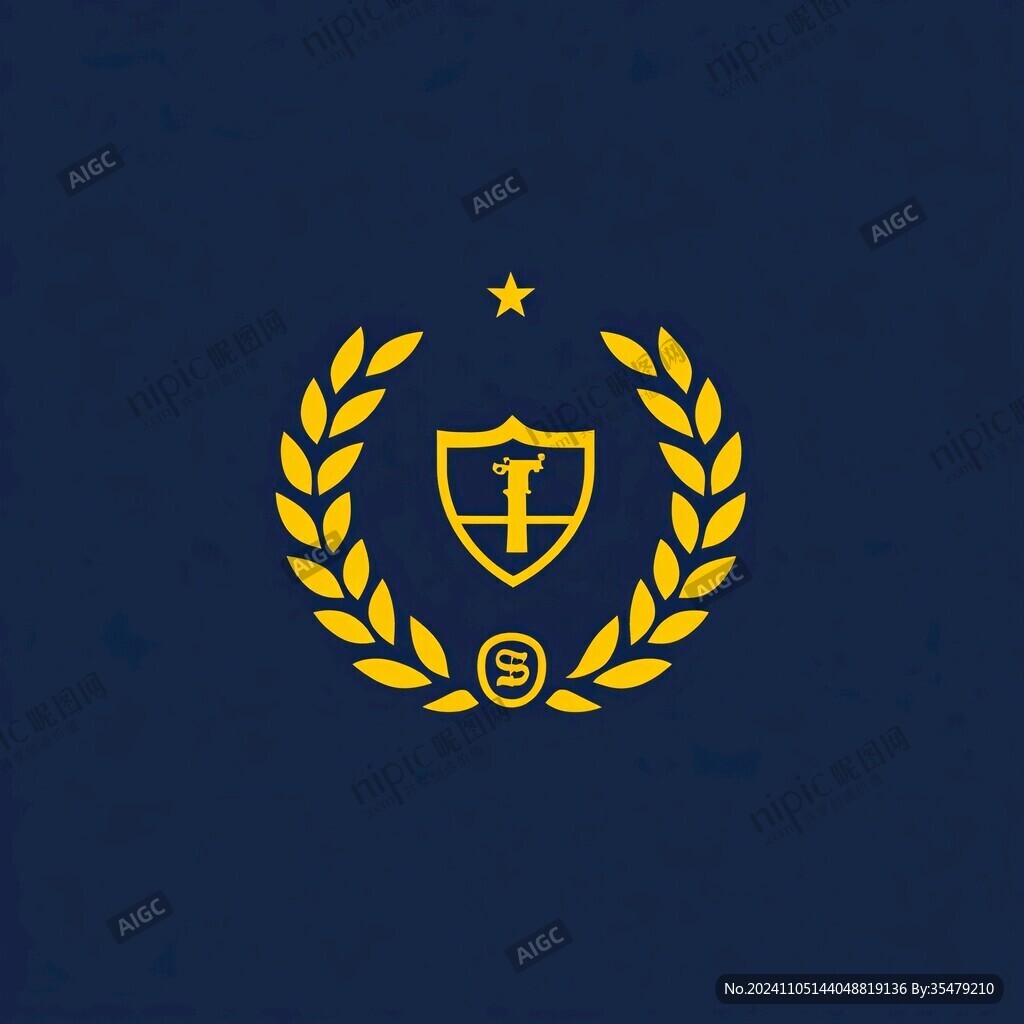 盾牌利剑logo标志