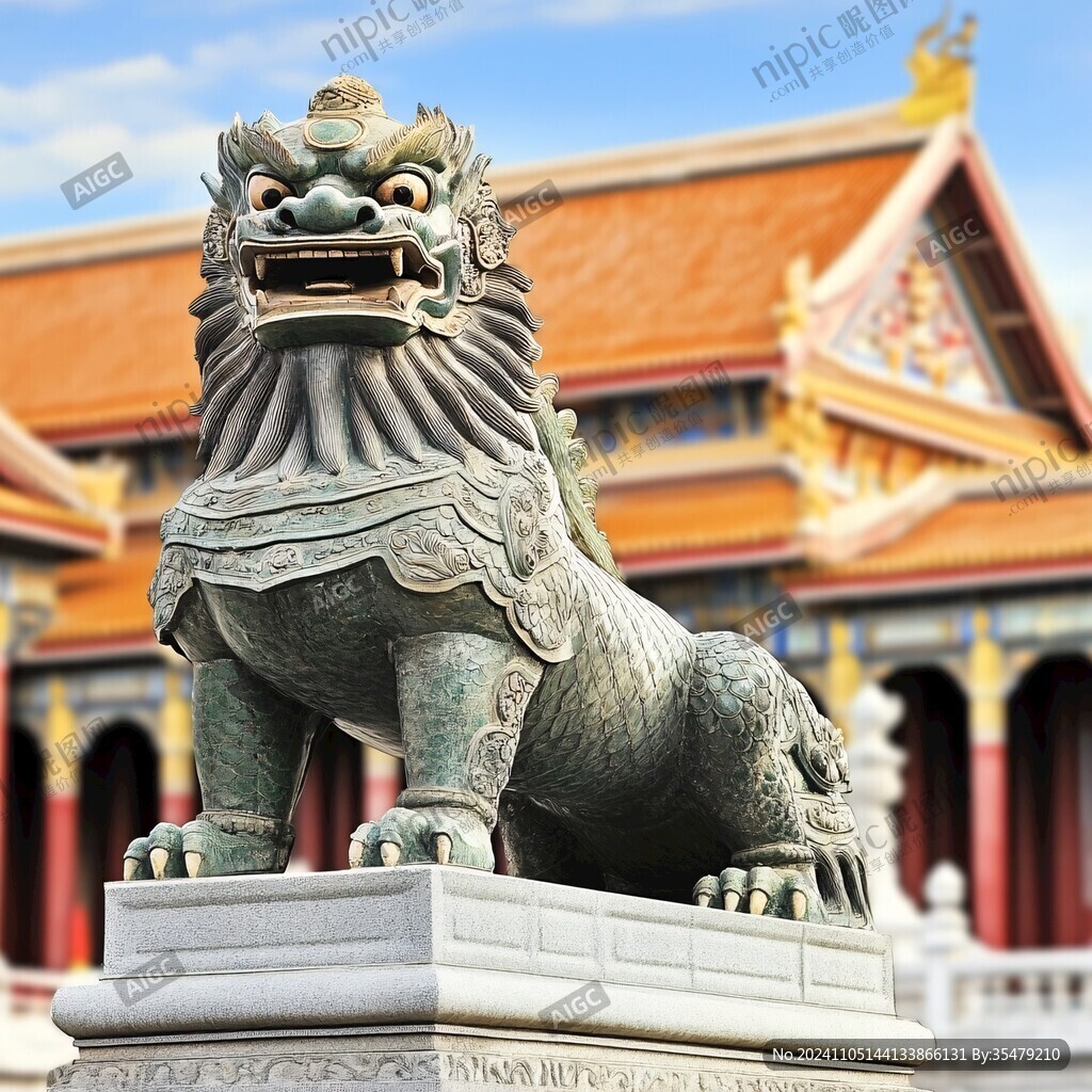 皇宫建筑石兽