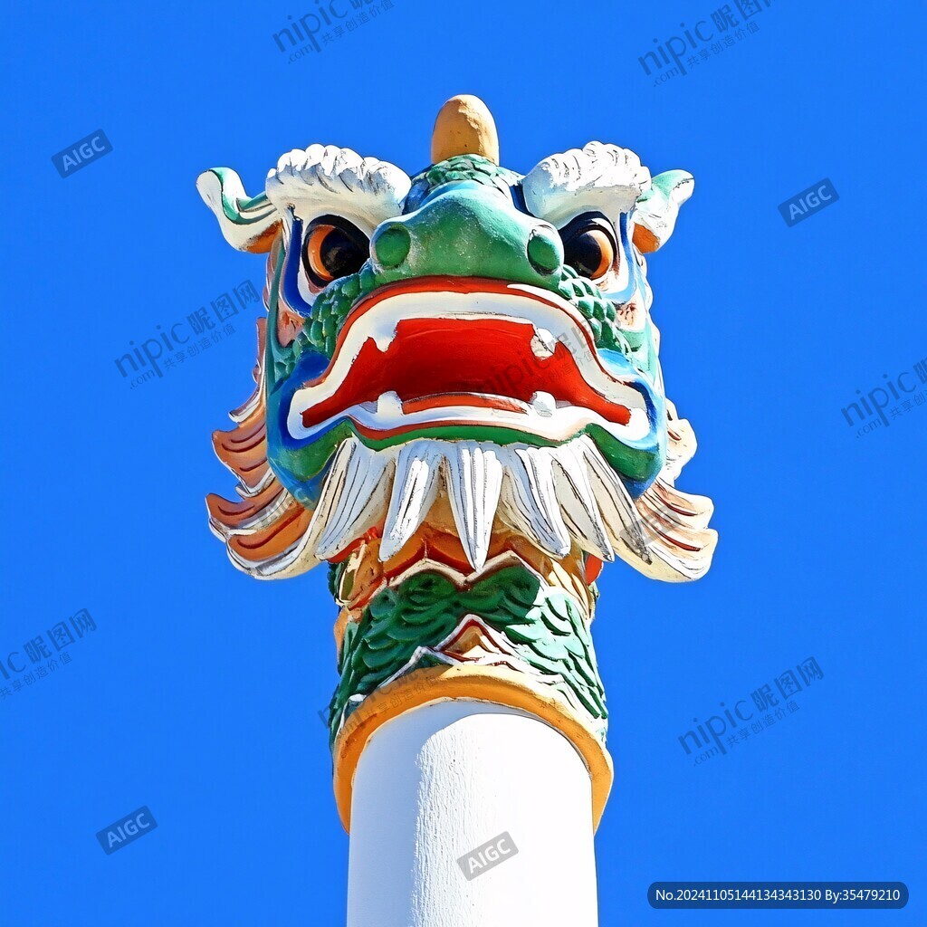 彩龙龙柱
