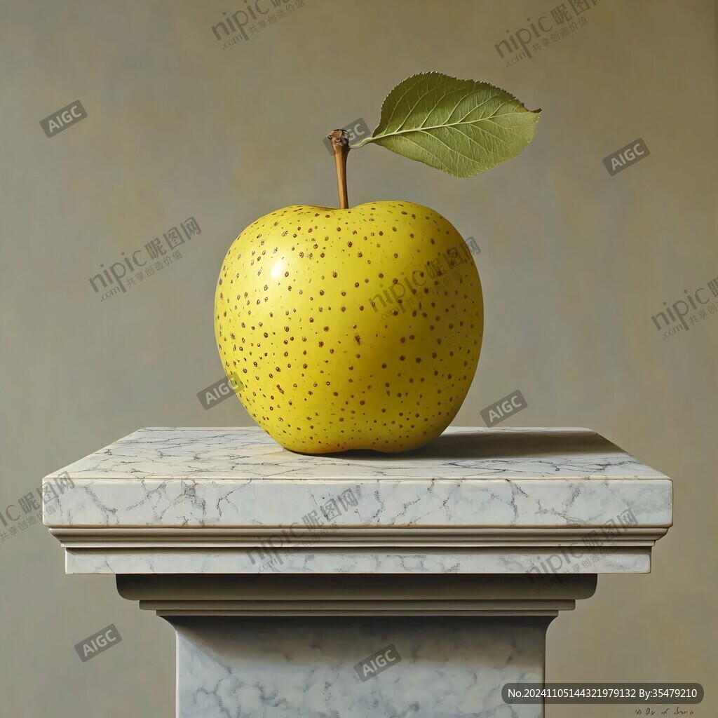 金苹果装饰画