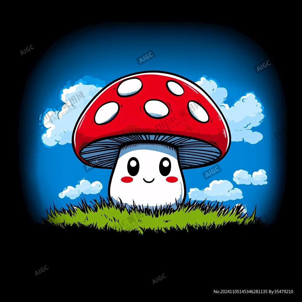 动漫蘑菇