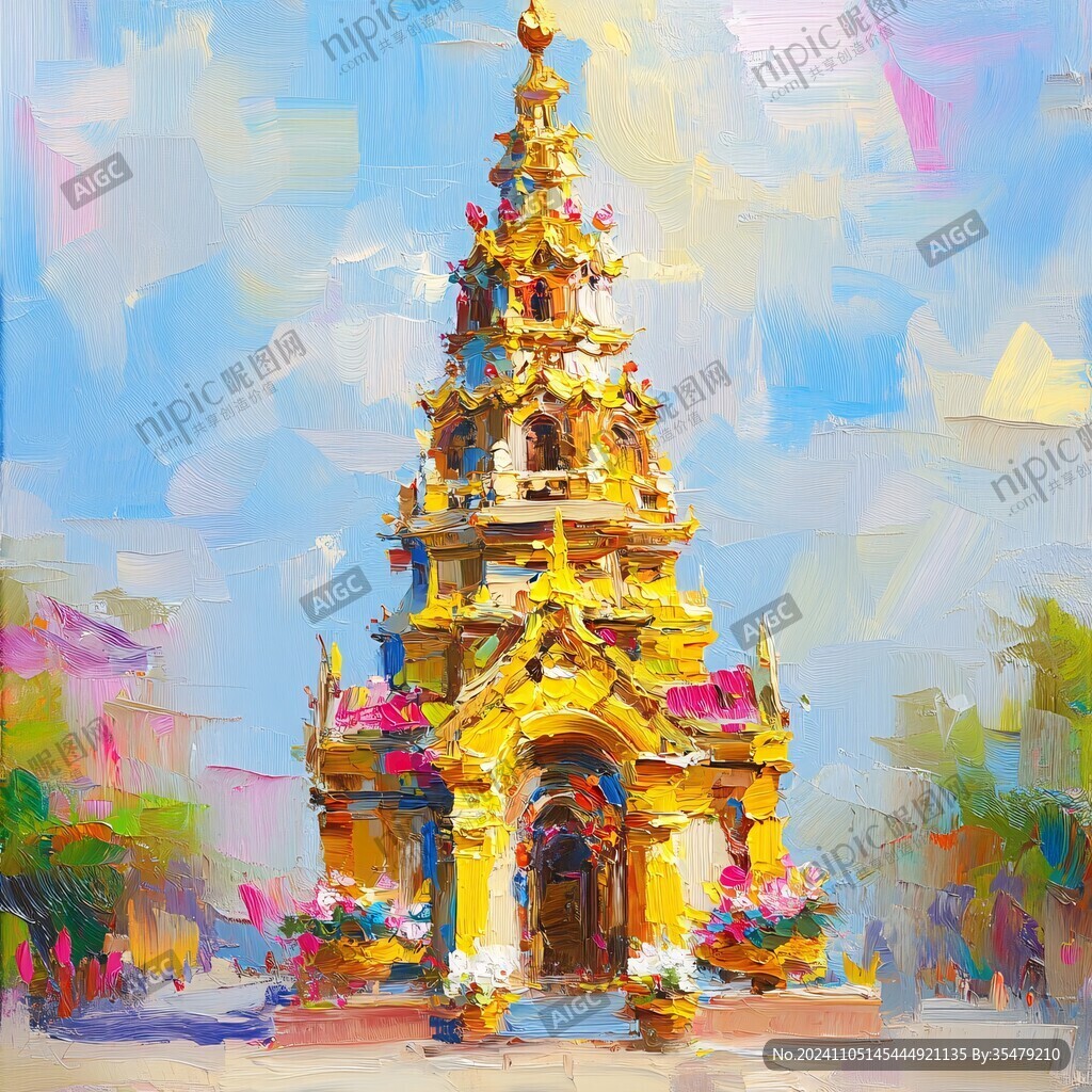 油画建筑