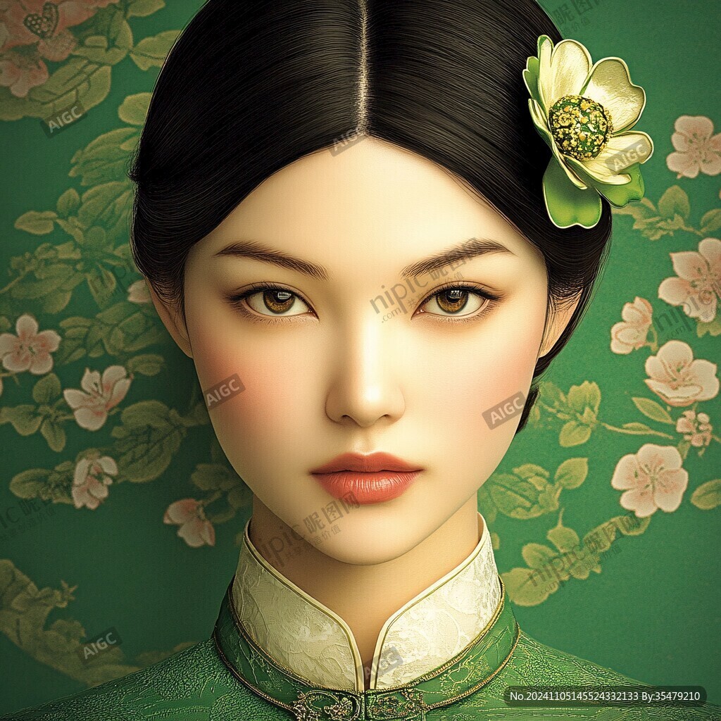 东方女性美女人物