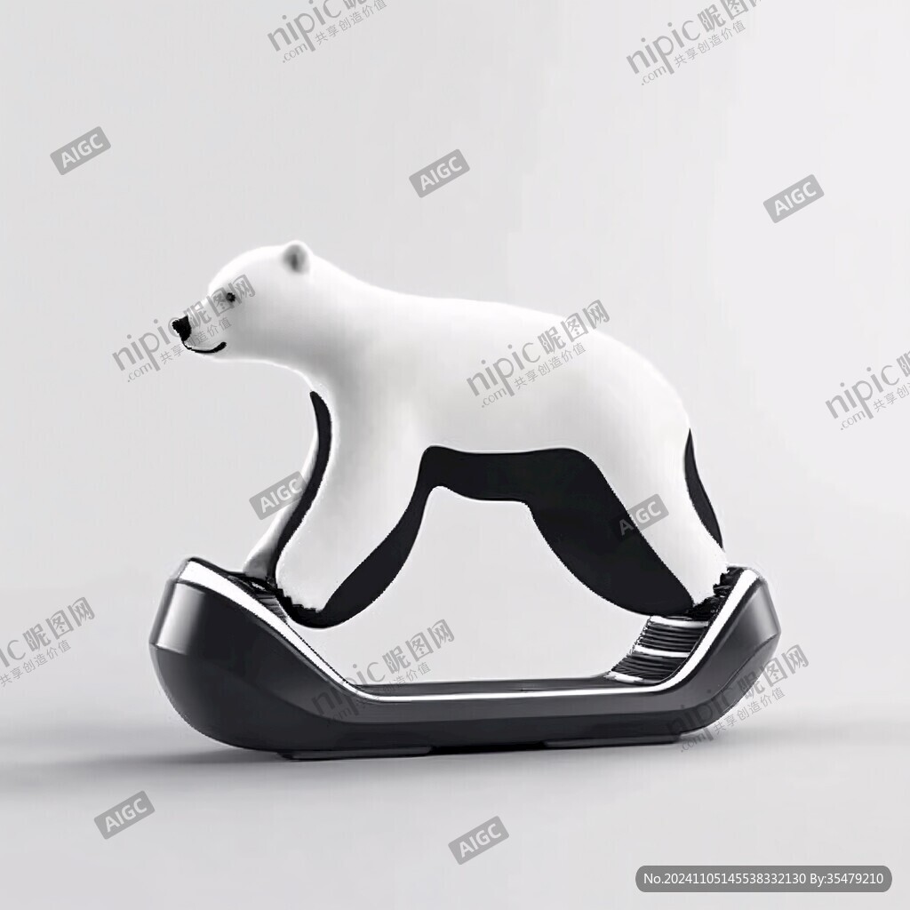 北极熊工艺品