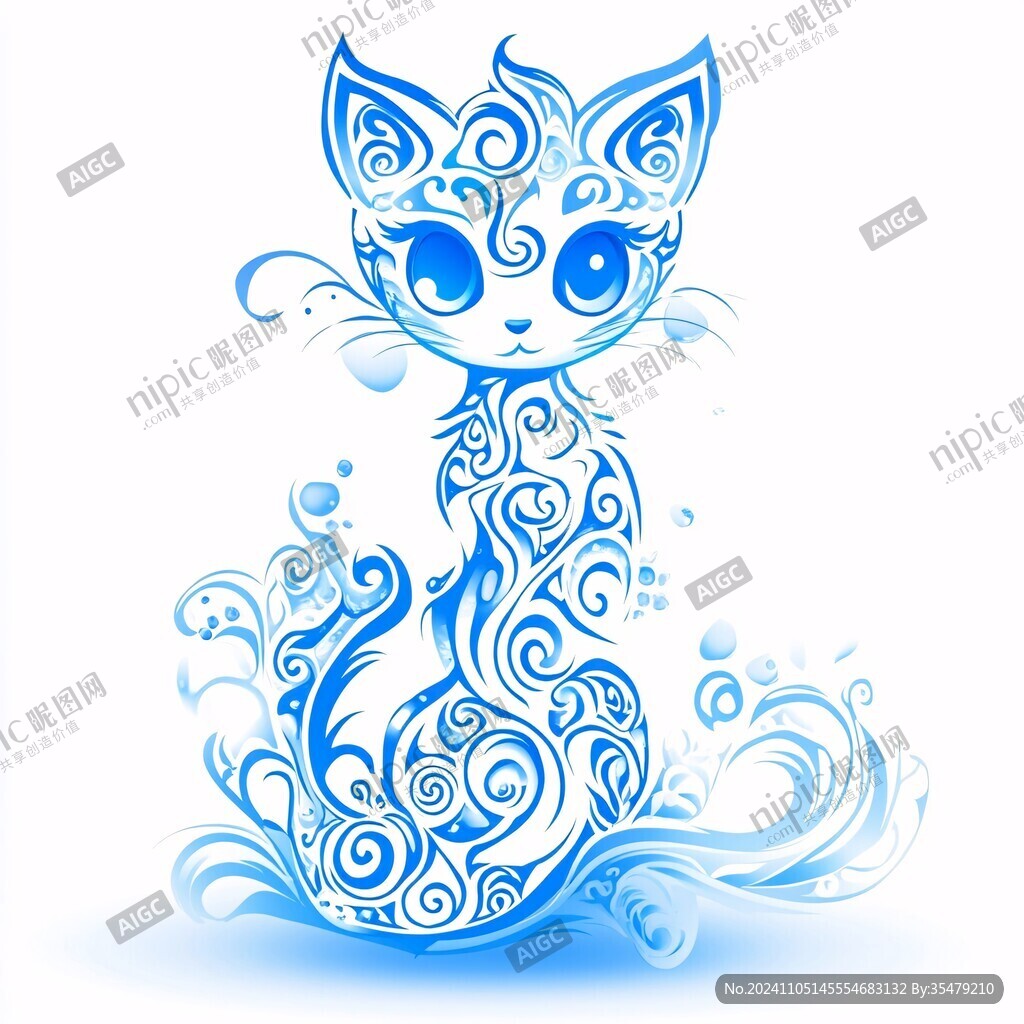 猫咪图案设计